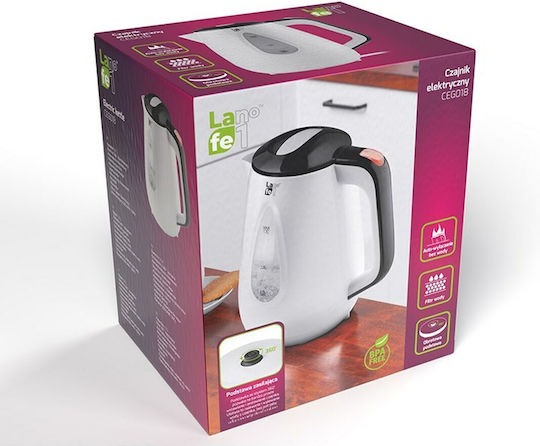 Lafe Reisekessel 1.7Es 2200W Weiß