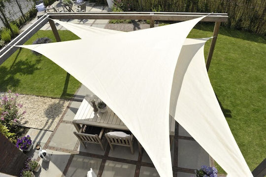 AIO Factory Triunghi Umbrela Sail Alb 3m