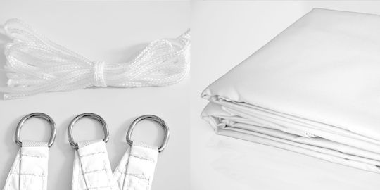 AIO Factory Umbrela Sail Alb 3x5m
