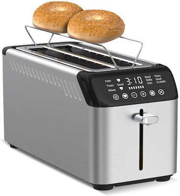 Turbotronic Toaster 2 Slots 1630W Inox