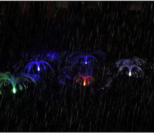 Lampă solară LED tip Medusa înălțime 90 cm Grădină Flippy