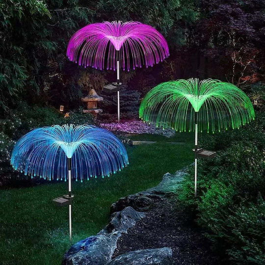 Lampă solară LED tip Medusa înălțime 90 cm Grădină Flippy