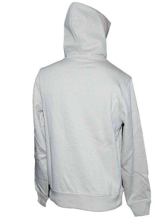 Champion Full Men's Sweatshirt Jacket with Hood Gray