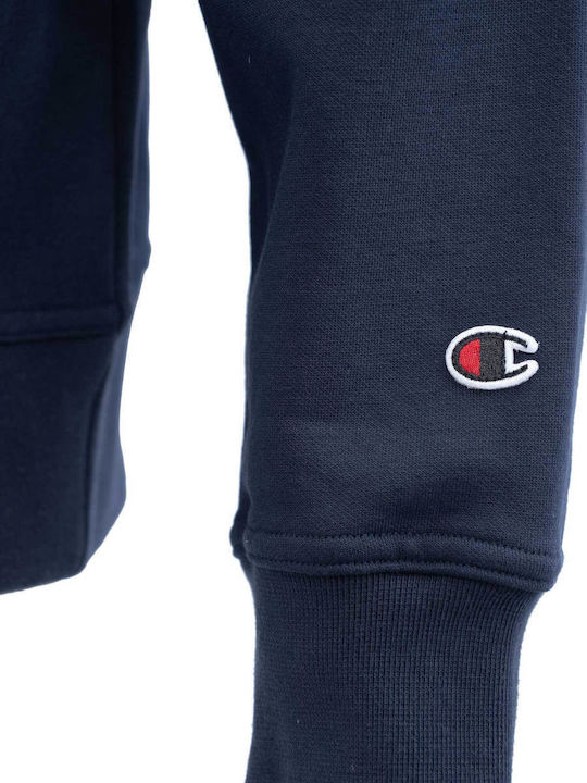 Sweatshirt with Hood Blue