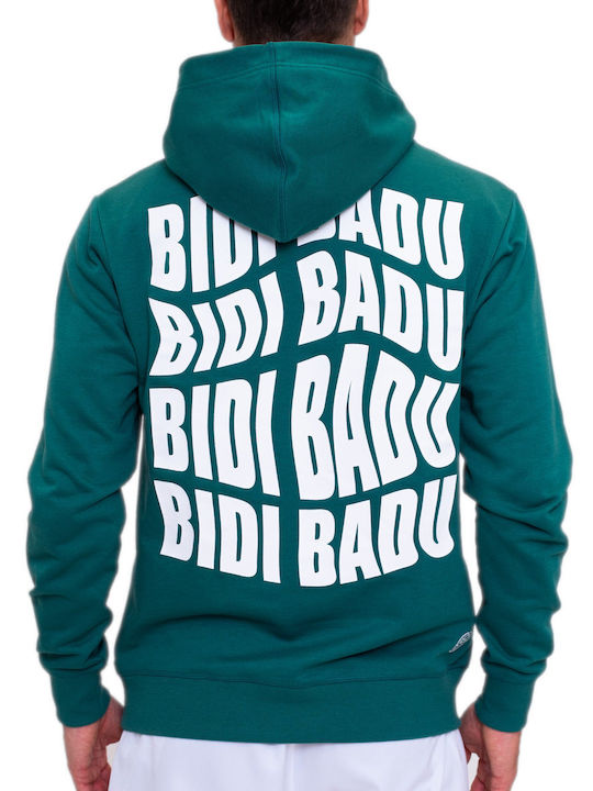 Bidi Badu Herren Sweatshirt mit Kapuze Dark Green