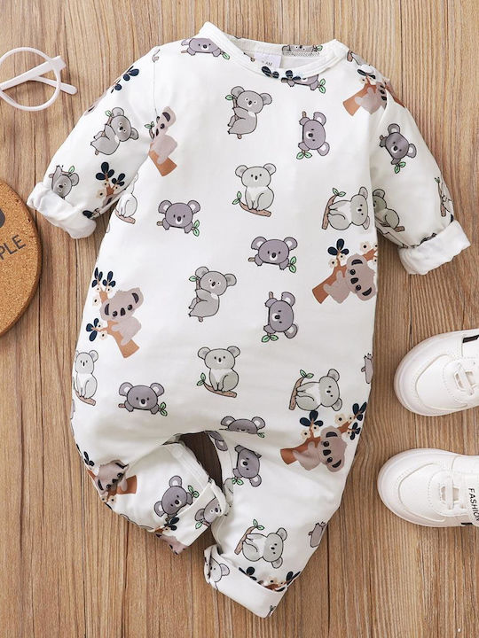 TakTakBaby Babystrampler Langärmliges Weiß