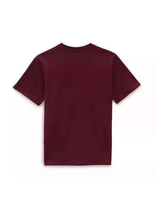 Vans Tricou pentru copii Burgundia Classic