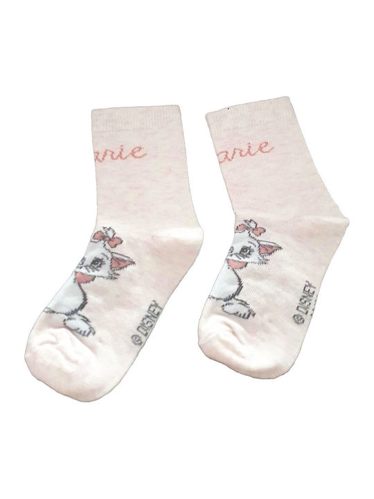 Disney Kids' Socks Marie Pink Pink