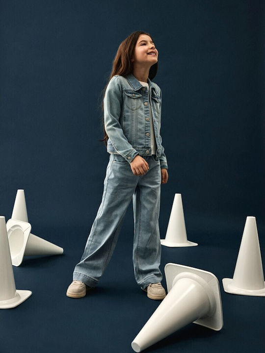 Name It Kids' Denim Pants Light Blue