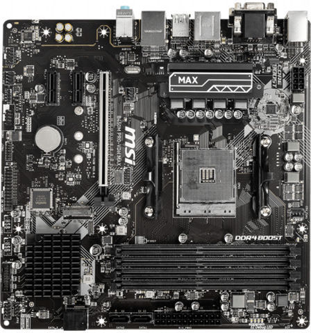 MSI B450M Pro-VDH Max Motherboard Micro ATX με AMD AM4 Socket