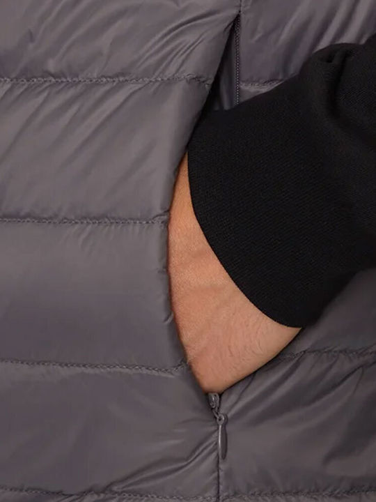 Sleeveless Jacket Puffer Volcanic Glass