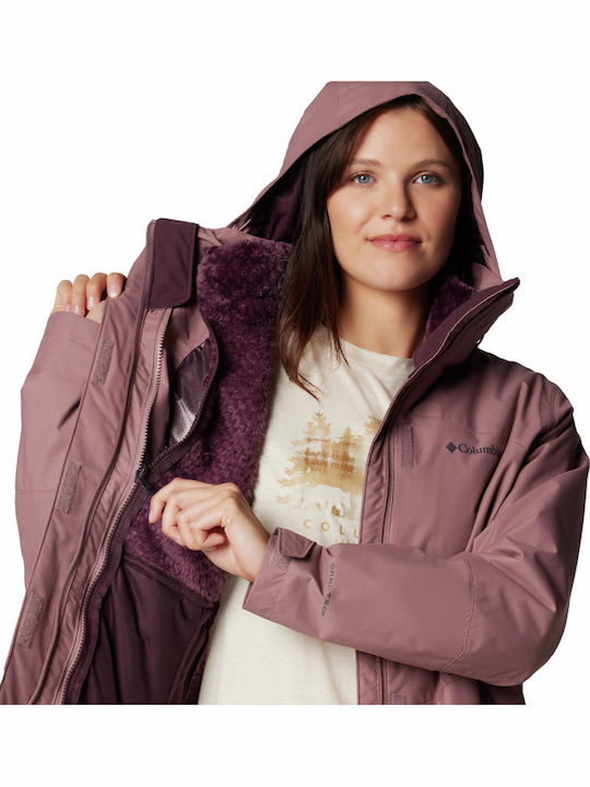 Bugaboo III Women's for Hiking Short Lifestyle Jacket Waterproof for Winter with Hood Black