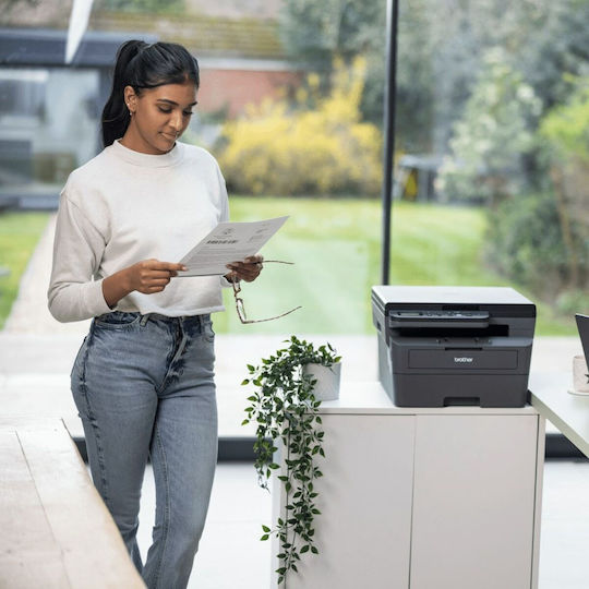 Brother DCP-L2600D Black and White All In One Laser Printer