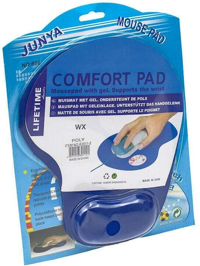 Comfort Mouse Pad (230mm) With Blue Wrist Support 1219.103