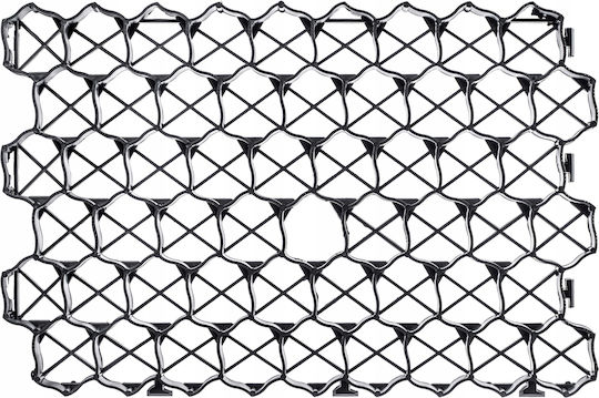 Kadax Bordură de Grădină în Culoarea Negru 40x60cm