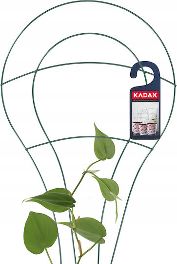 Kadax Plant Support Ladder Flowers Steel Stake Green 6pcs