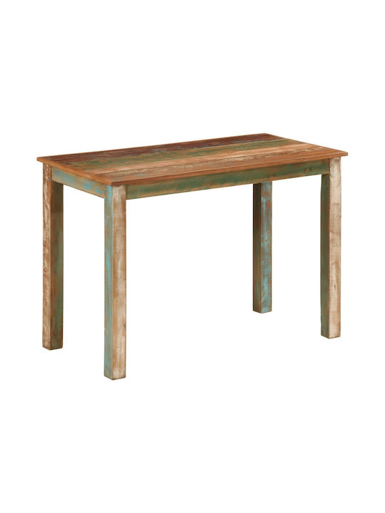 Table Dining Room from Solid Wood Colorful 110x55x76cm
