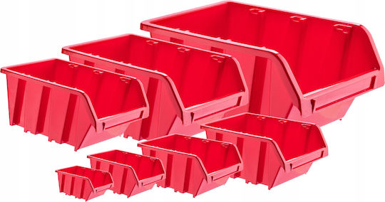 Kadax Set 20 Plastic Organizatoare pentru Bin-uri de Unelte Stivuibile L49xW29.8cm