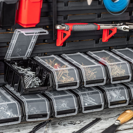 Kadax Plastic Tool Bin Organiser W15.5xD10cm 10pcs