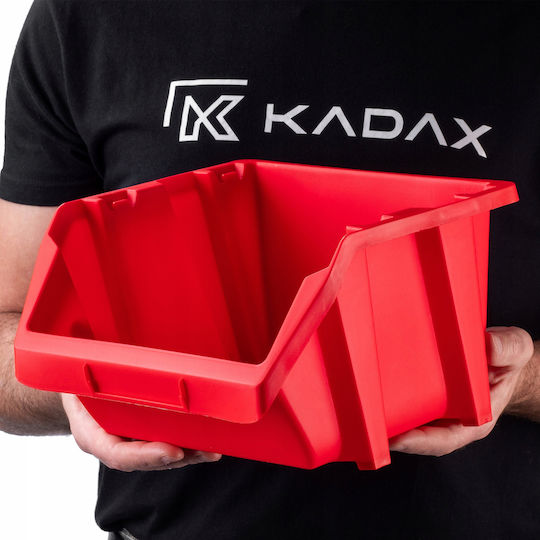 Kadax Σετ 10 Πλαστικά Σκαφάκια Αποθήκευσης Εργαλείων Στοιβαζόμενα Π27.2xΒ23.8εκ.