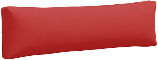 vidaXL Waterproof Bench Cushion for Palette with Backrest Red 2 Pieces