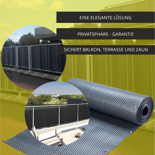 Kadax Διαχωριστικό Σκίασης Γκρι 1x7m