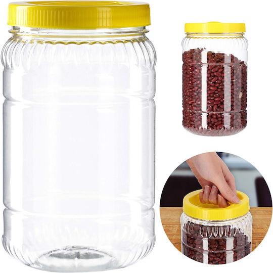 Kadax Βαζάκι Πλαστικό με Καπάκι 2000ml