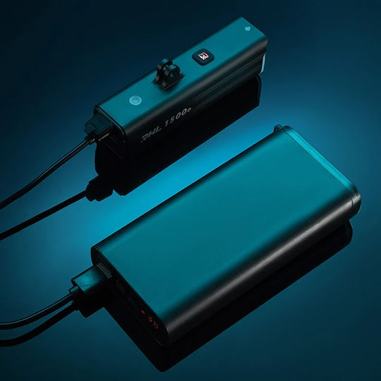 Rockbros 5000mAh Vorderseite Fahrradlicht