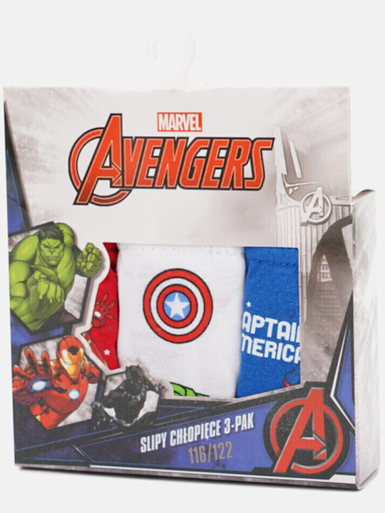 Disney Captain America Комплект детски гащички Captain America 3бр