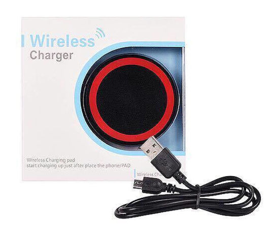 Încărcător Wireless (Qi Pad) Roșuς (4397)
