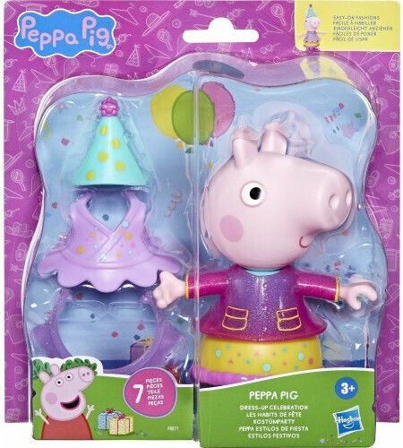 Hasbro Miniature Toy Dress-up Peppa Pig Multicolour for 3+ Years Old