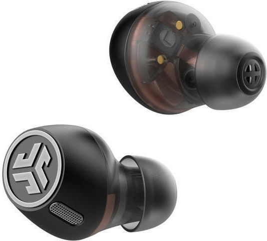 Jlab Epic Lab Edition In-Ear Bluetooth-Freisprecheinrichtung Kopfhörer mit Schweißresistenz und Ladeetui Schwarz