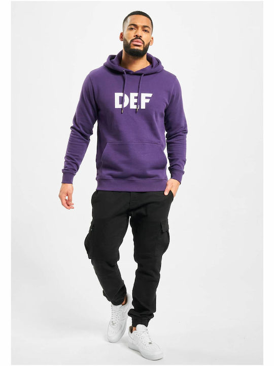 Def Men's Sweatshirt Purple