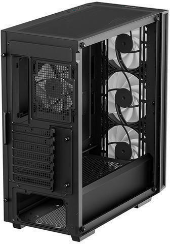 Deepcool Matrexx 55 V4 C Gaming Midi Tower Κουτί Υπολογιστή με Πλαϊνό Παράθυρο και RGB Φωτισμό Μαύρο