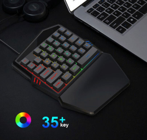 Andowl Q-JP60 Gaming KeyPad με RGB φωτισμό (Αγγλικό US)