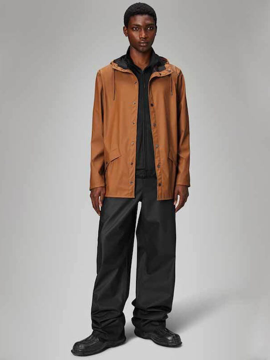 Jacket Waterproof and Windproof Brown