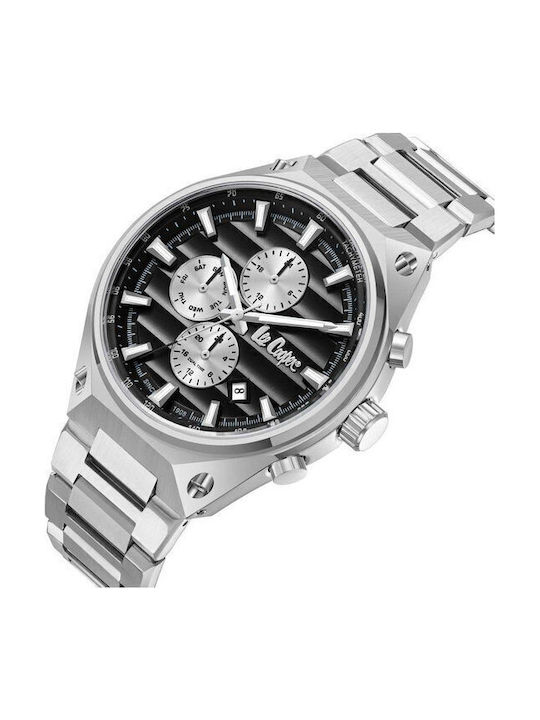 Lee Cooper Dual Time Ρολόι Μπαταρίας με Μεταλλικό Μπρασελέ Lee Cooper Dual Time Ρολόι Μπαταρίας με Μεταλλικό Μπρασελέ