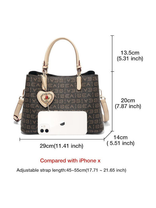 Women's Bag Shopper Shoulder Brown