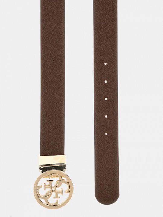 Noelle Leather Women's Belt Brown