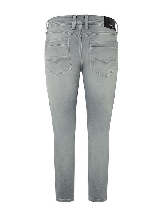 Pepe Jeans Men's Jeans Pants in Slim Fit Grey