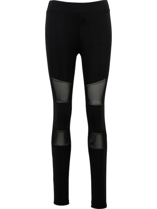 Tech Mesh Women's Training Legging Fleece Lining Black, Port