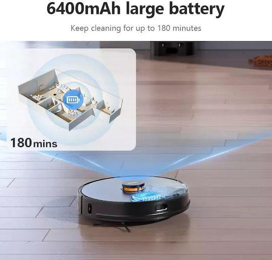 Imou L11 PRO MAX Roboterstaubsauger zum Saugen & Wischen mit Kartierung und Wi-Fi Schwarz