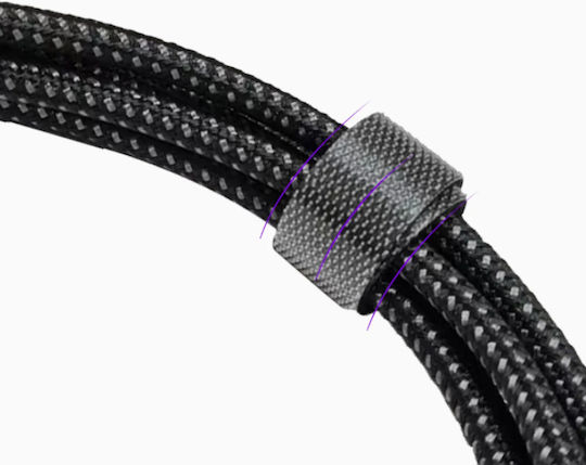 Buddi USB 2.0 Cable USB-C male - 3.5mm Black 1m (122570)