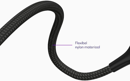 Buddi USB 2.0 Cable USB-C male - 3.5mm Black 1m (122570)