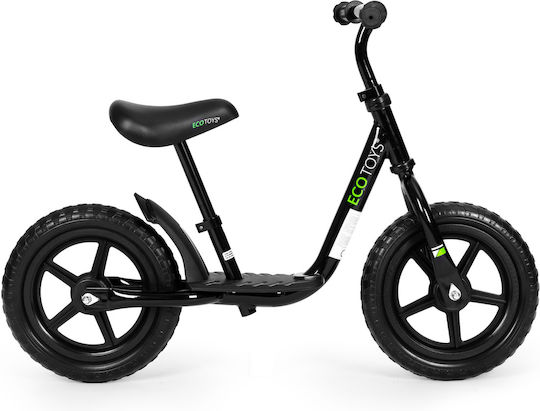 Ecotoys Bicicletă de Echilibru pentru Copii Negru