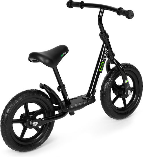Ecotoys Bicicletă de Echilibru pentru Copii Negru