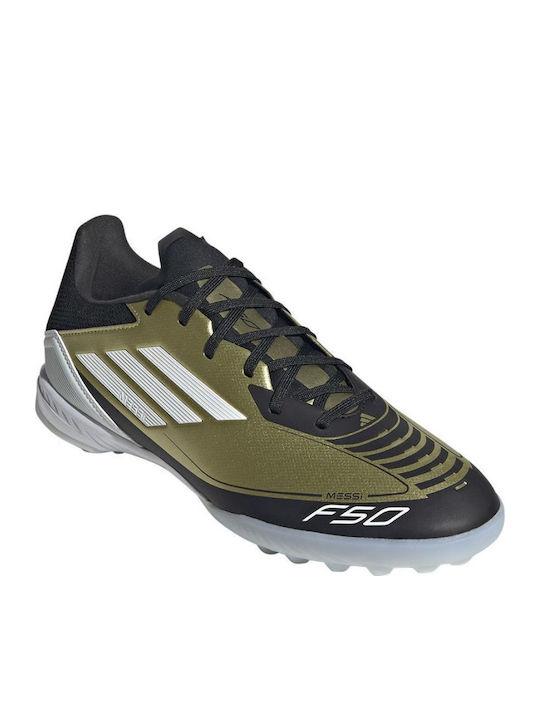 adidas F50 League Ποδοσφαιρικά Παπούτσια με Σχάρα TF Χρυσά