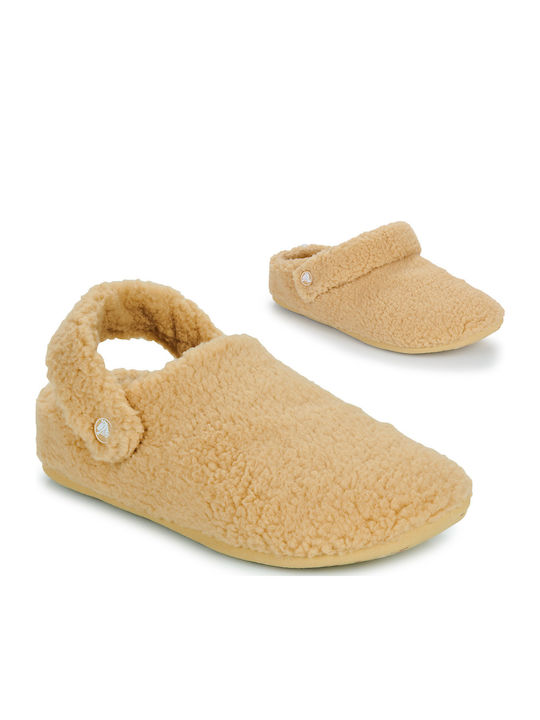 Classic Cozzzy Closed Women's Slippers Beige