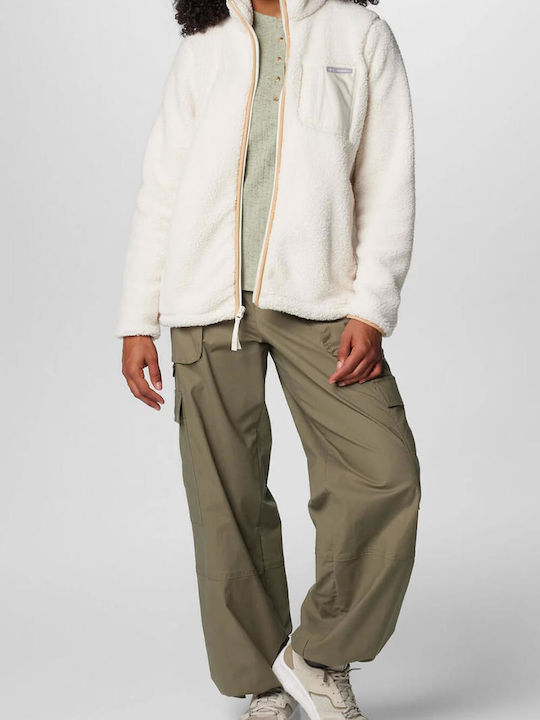 West Bend Ii Women's Cardigan with Zipper Chalk