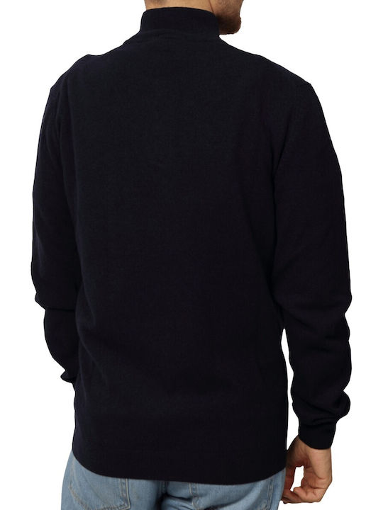 Timberland Men's Sweater with Zipper Dark Blue